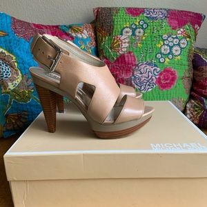 Michael Kors heels. Accepting offers!